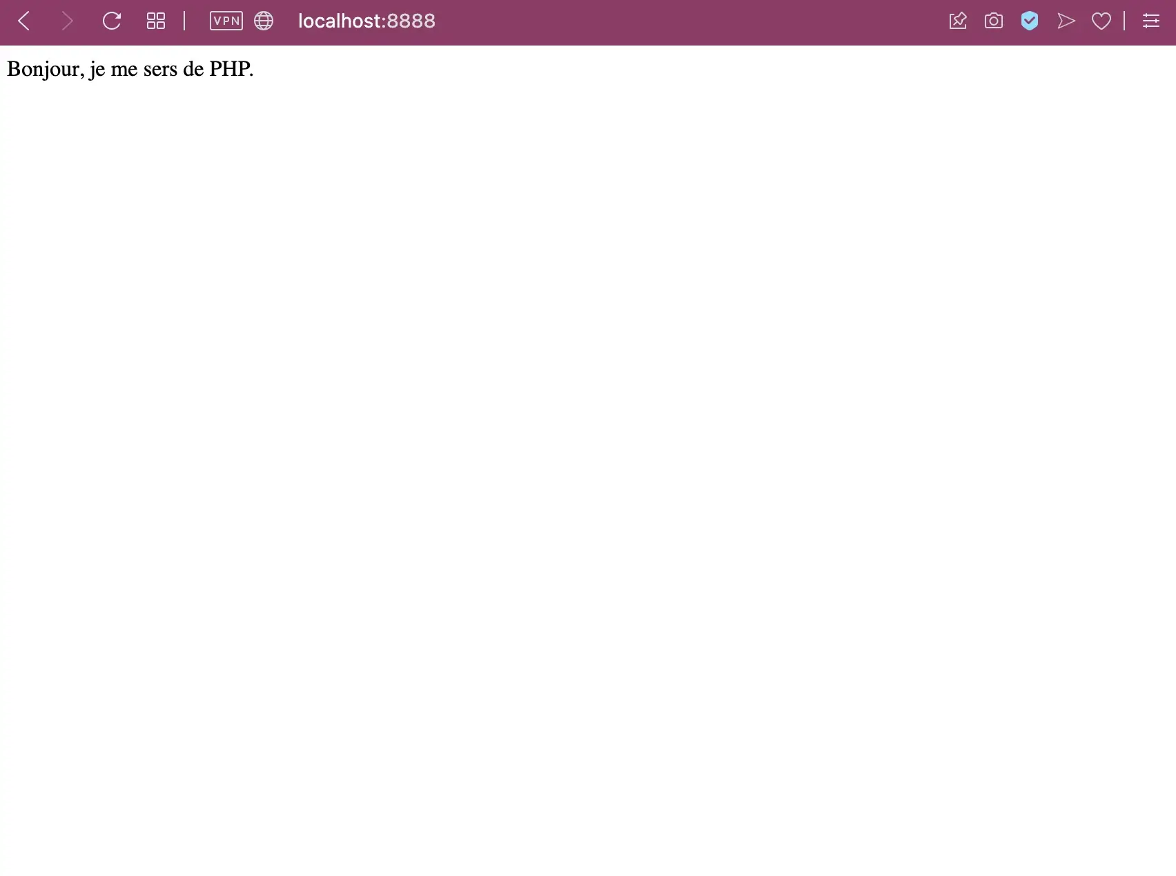 Site en php simple